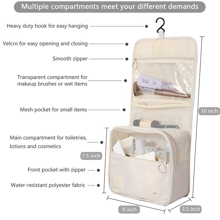 hanging travel makeup bag hanging travel makeup bag