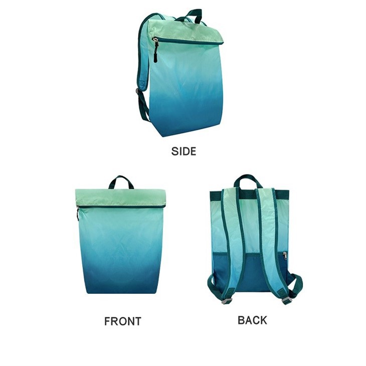 Gradient Color 210D Polyester Backpack